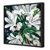 Art Prints Unique White Agapantha Printed Wall Art