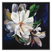 Art Prints Unique Magnolia on Blue Printed Wall Art