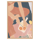 Art Prints Unique Cutting Grapefruits Canvas Wall Art