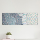 Art Prints Unique Blue Gwong Gung I Canvas Wall Art
