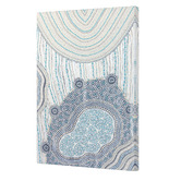 Art Prints Unique Blue Gwong Gung II Canvas Wall Art