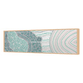 Art Prints Unique Emerald Green Gwong Gung I Canvas Wall Art