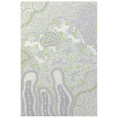 Art Prints Unique Emerald Green Janabi Nyubani II Canvas Wall Art