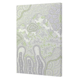 Art Prints Unique Emerald Green Janabi Nyubani II Canvas Wall Art