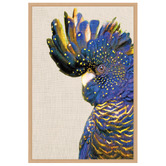 Art Prints Unique Cockatoo Crested Canvas Wall Art