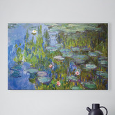 Art Prints Unique Monet Sea Roses Canvas Wall Art