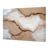 Art Prints Unique Straited Fractured Canvas Wall Art