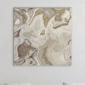 Art Prints Unique Banded Calcite Canvas Wall Art
