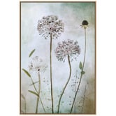 Art Prints Unique Allium Canvas Wall Art