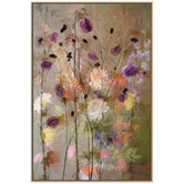 Art Prints Unique Painterly Flower Canvas Wall Art