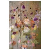 Art Prints Unique Painterly Flower Canvas Wall Art