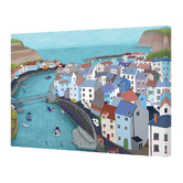 Art Prints Unique Aerial Staithes Canvas Wall Art