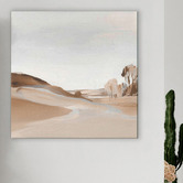 Art Prints Unique Farm View II Canvas Wall Art