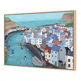 Art Prints Unique Aerial Staithes Canvas Wall Art