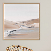 Art Prints Unique Farm View III Canvas Wall Art