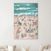 Art Prints Unique Umbrella Blur Canvas Wall Art