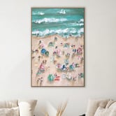 Art Prints Unique Umbrella Blur Canvas Wall Art