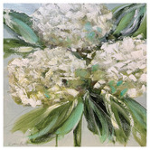Art Prints Unique White Hydrangeas Canvas Wall Art