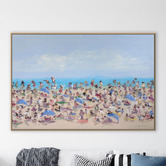 Art Prints Unique Beachside Blurs Canvas Wall Art