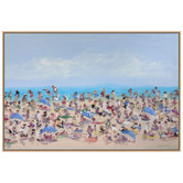 Art Prints Unique Beachside Blurs Canvas Wall Art