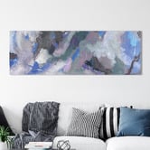 Art Prints Unique Turmoil Blue Canvas Wall Art