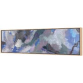 Art Prints Unique Turmoil Blue Canvas Wall Art