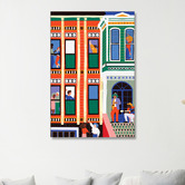 Art Prints Unique Jazz House Canvas Wall Art