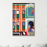 Art Prints Unique Jazz House Canvas Wall Art