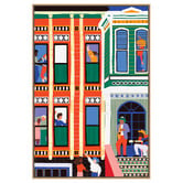 Art Prints Unique Jazz House Canvas Wall Art