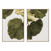Art Prints Unique 2 Piece Leaf Vein Canvas Wall Art Set