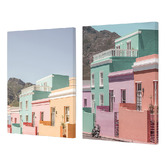 Art Prints Unique 2 Piece Pastel Domain Canvas Wall Art Set