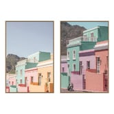 Art Prints Unique 2 Piece Pastel Domain Canvas Wall Art Set