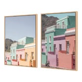 Art Prints Unique 2 Piece Pastel Domain Canvas Wall Art Set