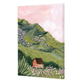 Art Prints Unique Mountain Abode Canvas Wall Art