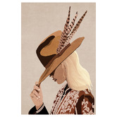 Art Prints Unique Feathered Elegance Canvas Wall Art