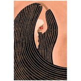 Art Prints Unique The Woman in Black Dress Canvas Wall Art