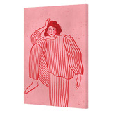 Art Prints Unique Stripy PJs Canvas Wall Art