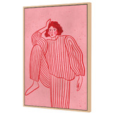 Art Prints Unique Stripy PJs Canvas Wall Art