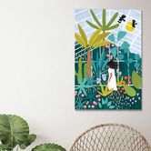 Art Prints Unique In the Greenhouse Canvas Wall Art