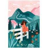 Art Prints Unique Mountain Holiday Canvas Wall Art
