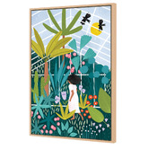 Art Prints Unique In the Greenhouse Canvas Wall Art