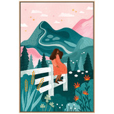 Art Prints Unique Mountain Holiday Canvas Wall Art