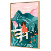 Art Prints Unique Mountain Holiday Canvas Wall Art