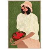 Art Prints Unique Cheeky Strawberries Canvas Wall Art