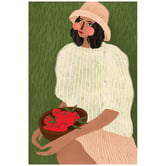 Art Prints Unique Cheeky Strawberries Canvas Wall Art