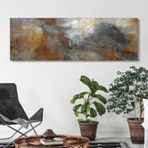 Art Prints Unique Dance of Light &amp; Colour Canvas Wall Art