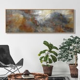 Art Prints Unique Dance of Light &amp; Colour Canvas Wall Art