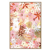 Art Prints Unique Pink Enchanted Garden I Canvas Wall Art