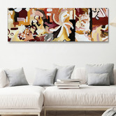 Art Prints Unique Meandering II Canvas Wall Art
