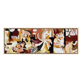 Art Prints Unique Meandering II Canvas Wall Art